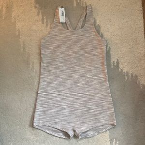 Outdoor Voices - Strata Silverstone Bodysuit